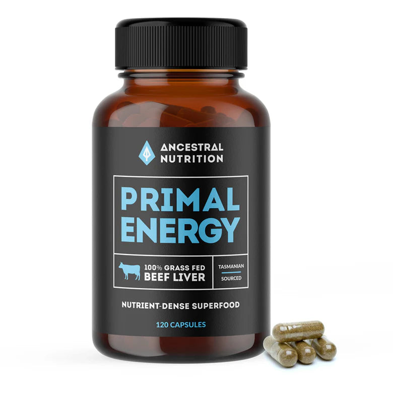 Primal Energy - Grass Fed Beef Liver Capsules