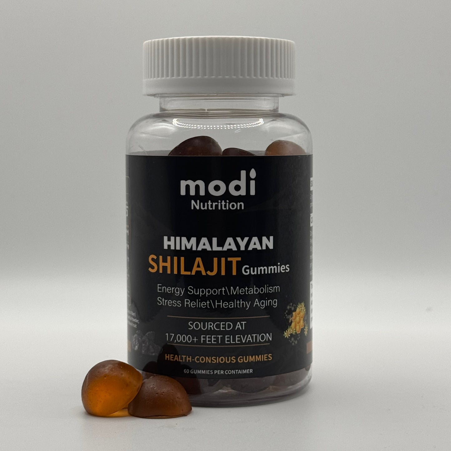 Himalayan Shilajit Gummies (60 gummies) w/ Organic Manuka Honey