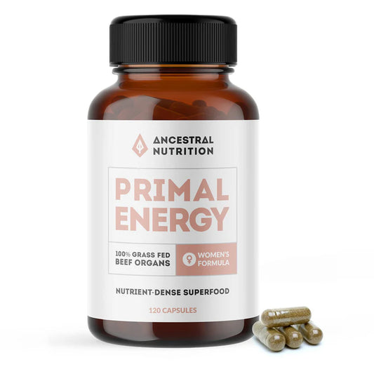 Primal Energy Women - Grass Fed Beef Organs Capsules