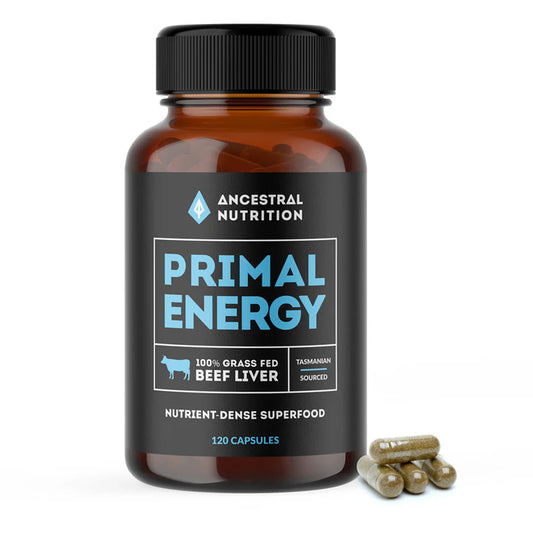 Primal Energy - Grass Fed Beef Liver Capsules